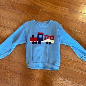 The Beaufort Bonnet Company Light Blue Knit Sweater